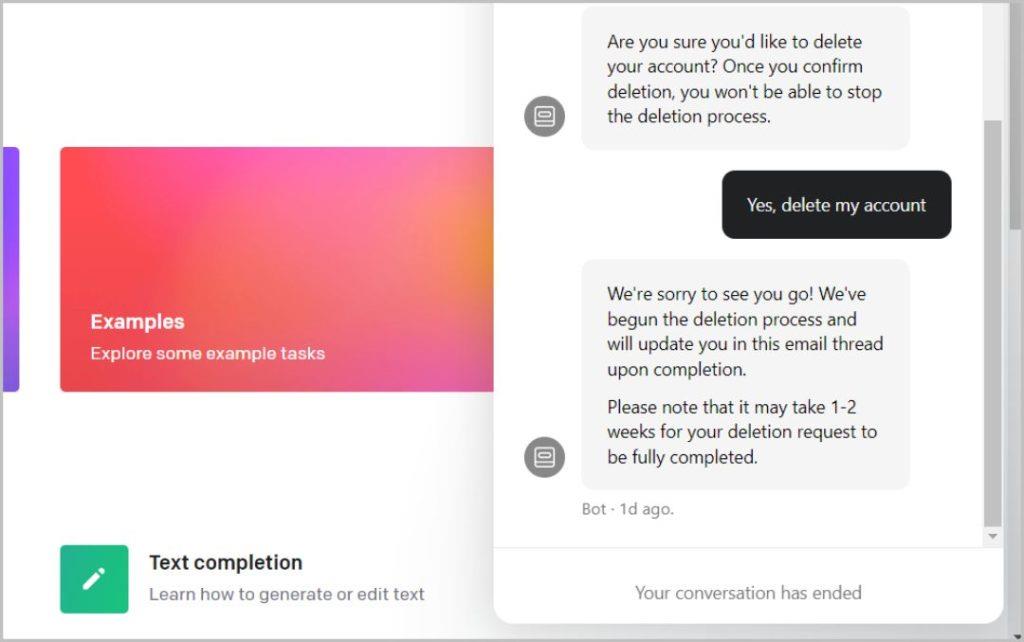 ChatGPT履歴とアカウントを削除する方法