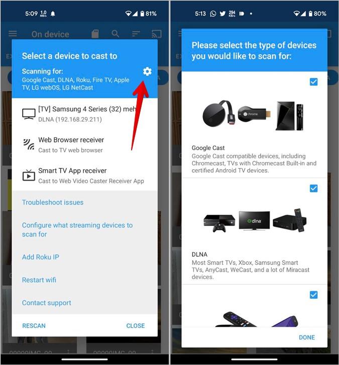 Android および iPhone から Samsung TV で写真を表示する方法