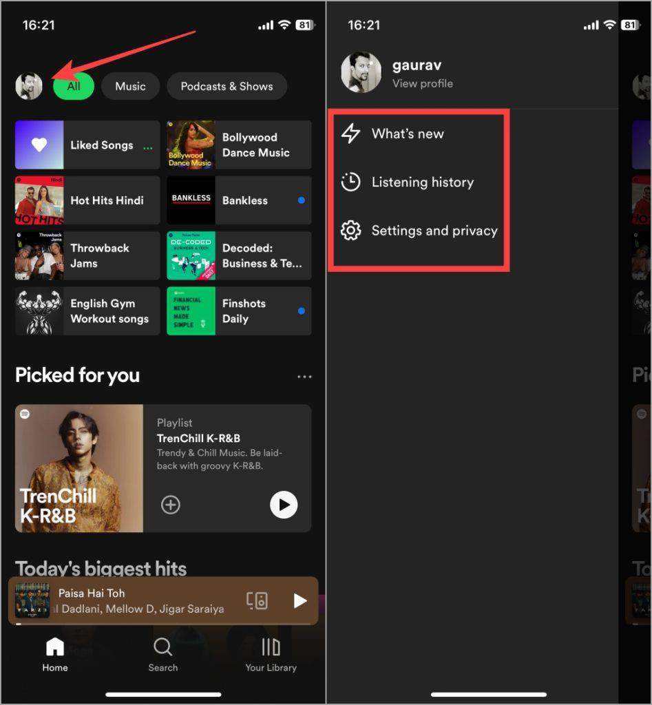Spotify のアイコンと記号の意味