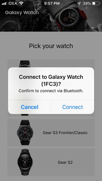 Galaxy Watch を Android および iPhone とペアリングする方法