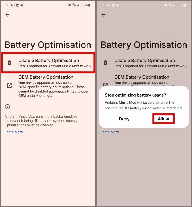 Samsung Galaxy スマートフォンで Now Playing を使用する方法