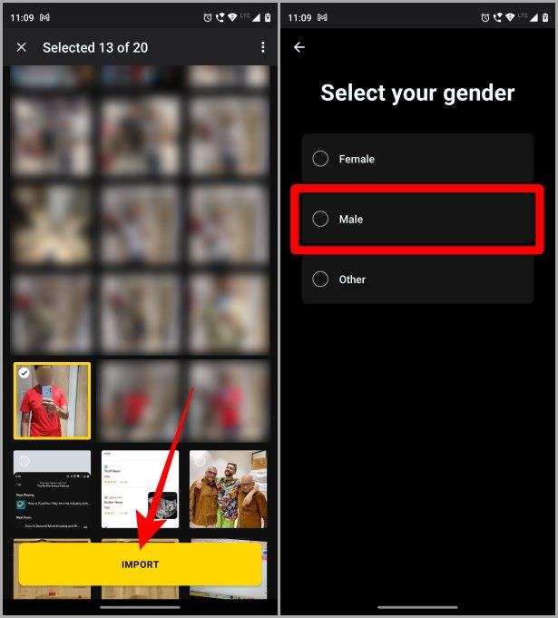 Lensa AI を使用してアバターを作成する方法