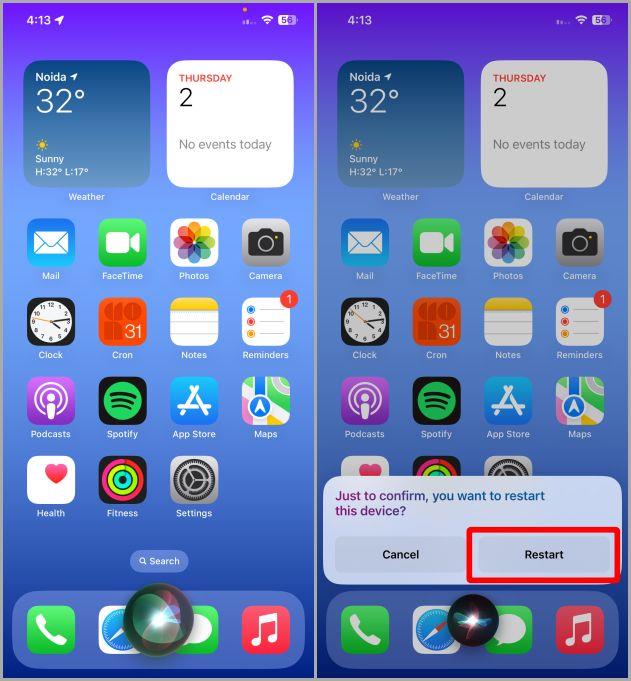 iPhoneを再起動するトップ4の方法