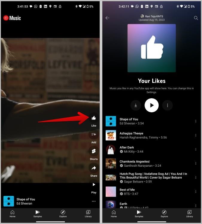 YouTube Music のサンプルとは何ですか、そしてその使用方法