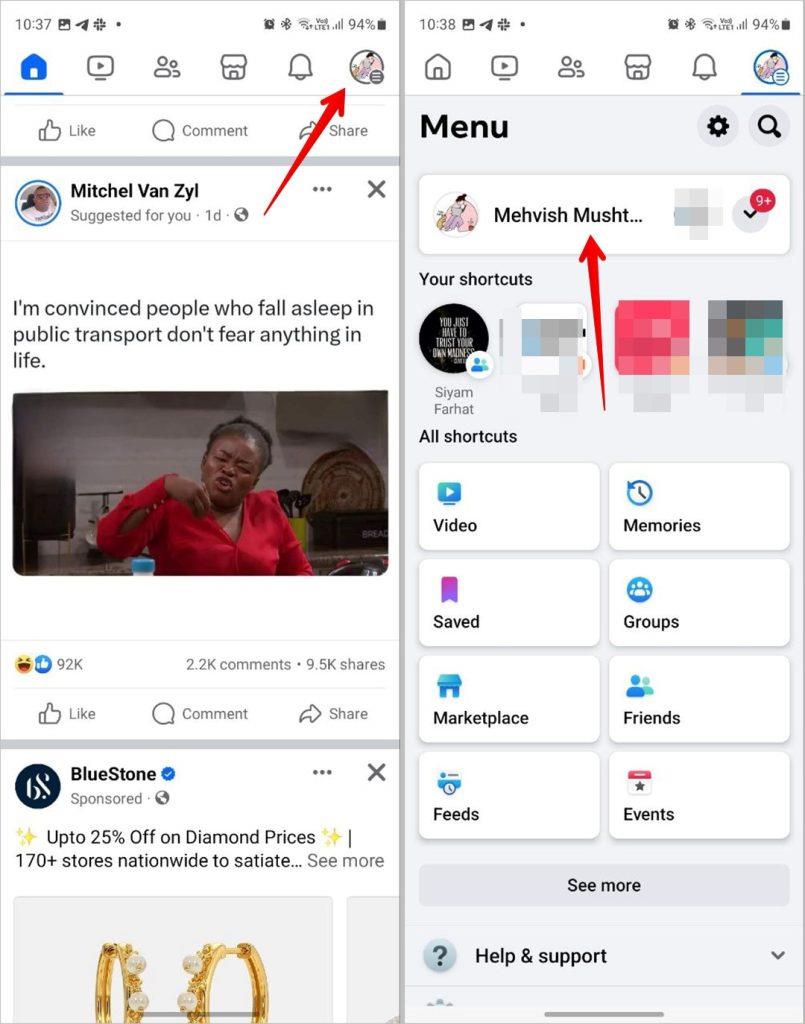モバイルおよびウェブサイトで Facebook ユーザー名を検索または変更する方法