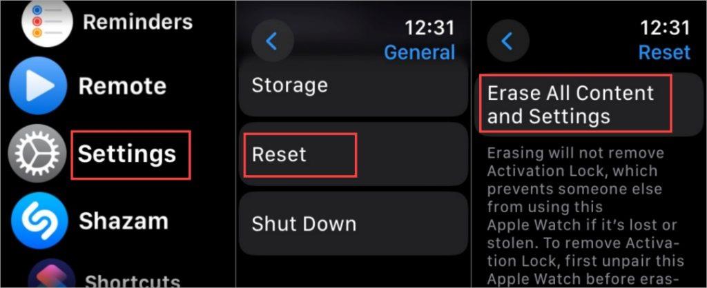 Apple Watchをリセットまたは消去する方法