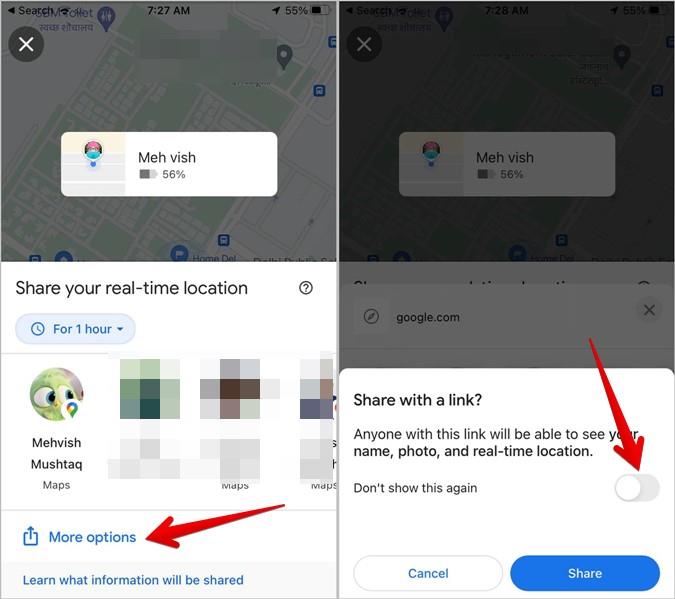 iPhone 上の位置情報を誰にでも送信する 6 つの最良の方法