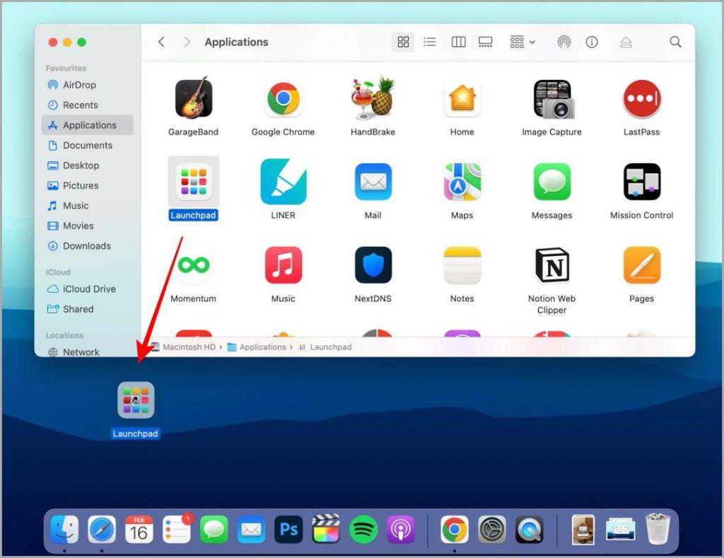 Mac で Launchpad にアクセスする 8 つの簡単な方法