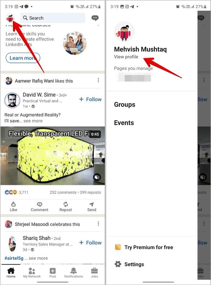 LinkedIn プロフィールの URL とそれをモバイルおよび PC で共有する方法
