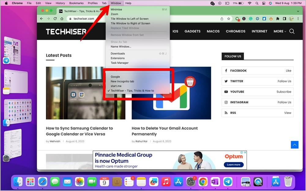 Mac で同じアプリの Windows を切り替える 5 つの方法