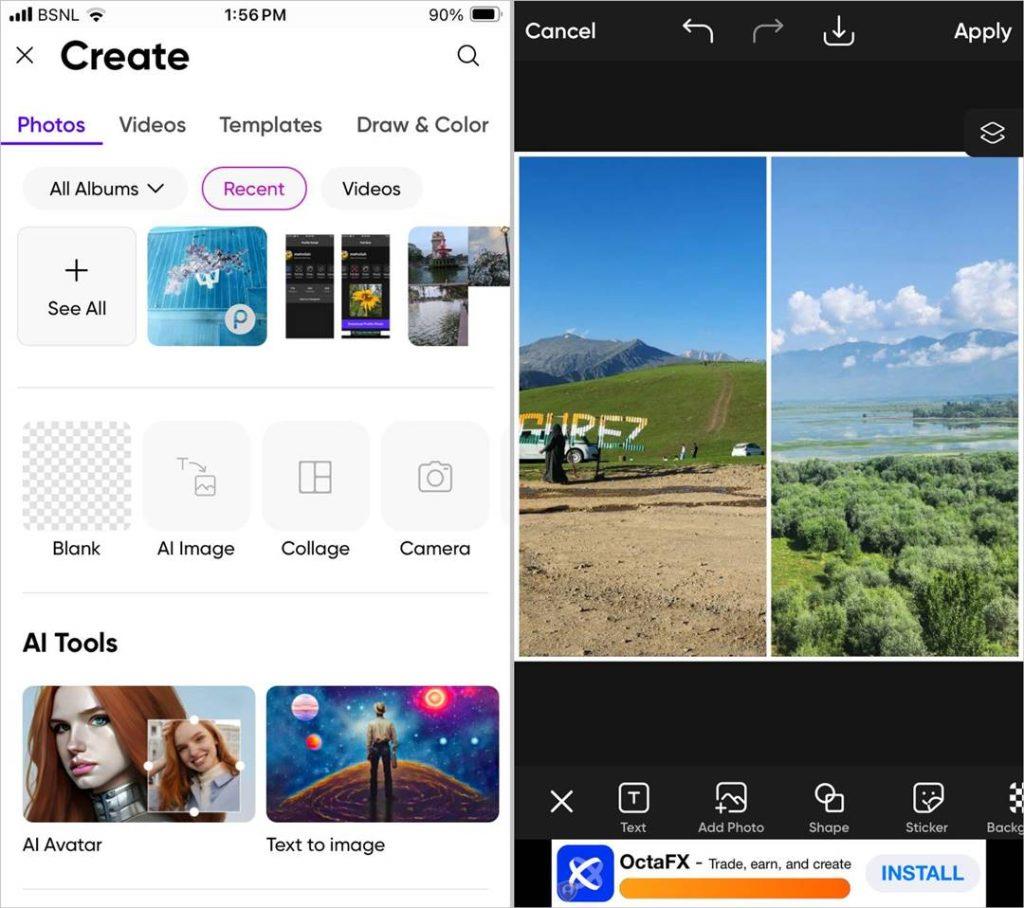 iPhone で写真を無料で結合するベスト 5 アプリ