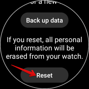 Samsung Galaxy Watch をバックアップ、リセット、復元する方法