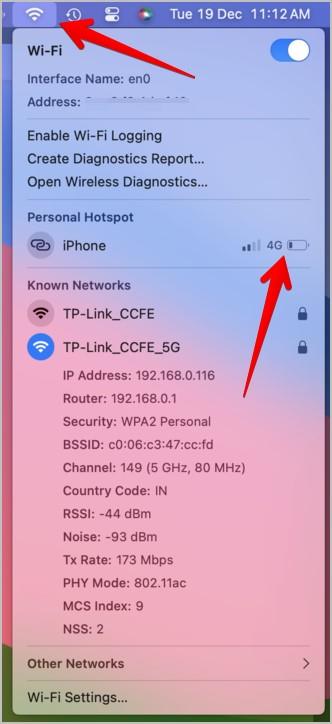 MacBookとiPadでiPhoneのバッテリーを確認する方法