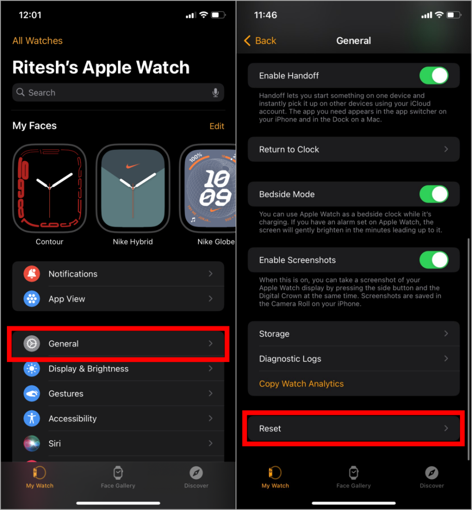 Apple WatchがiPhoneに接続できない場合の11の修正方法