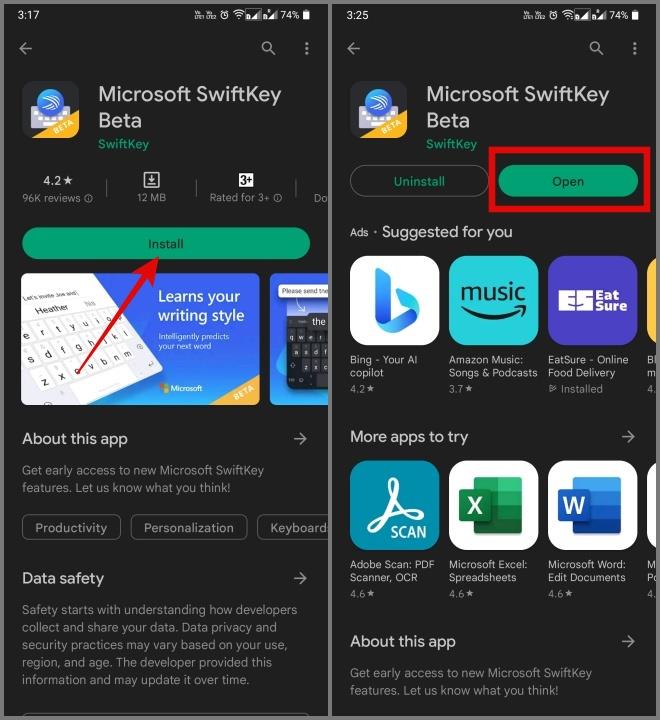 Android および iOS キーボードで Bing AI チャットをセットアップして使用する方法