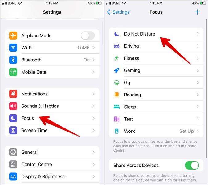 iPhone（iOS 16）のロック画面でフォーカスモードを使用する方法
