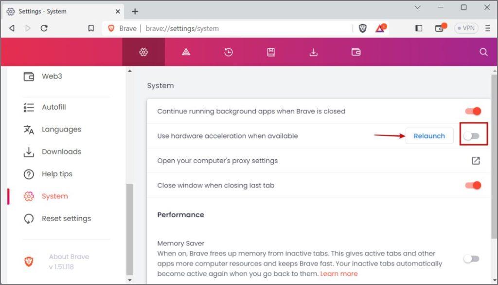 一般的なブラウザでハードウェア アクセラレーションを無効にする方法