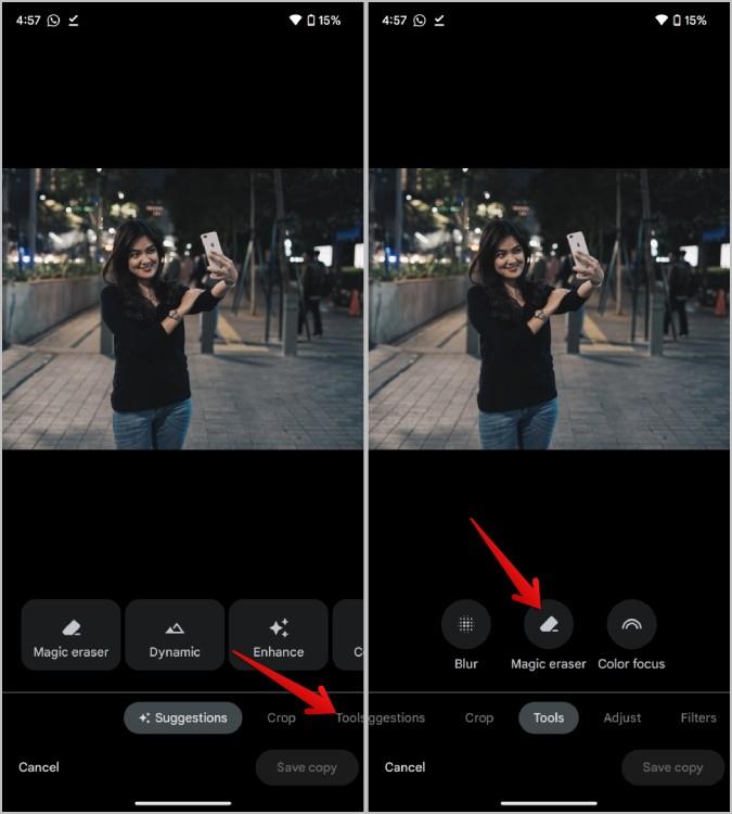 AI (人工知能) を使って写真から人物を削除する 4 つの方法