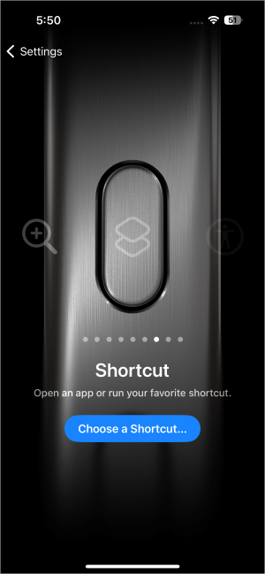 iPhoneのアクションボタンを設定して使用する方法