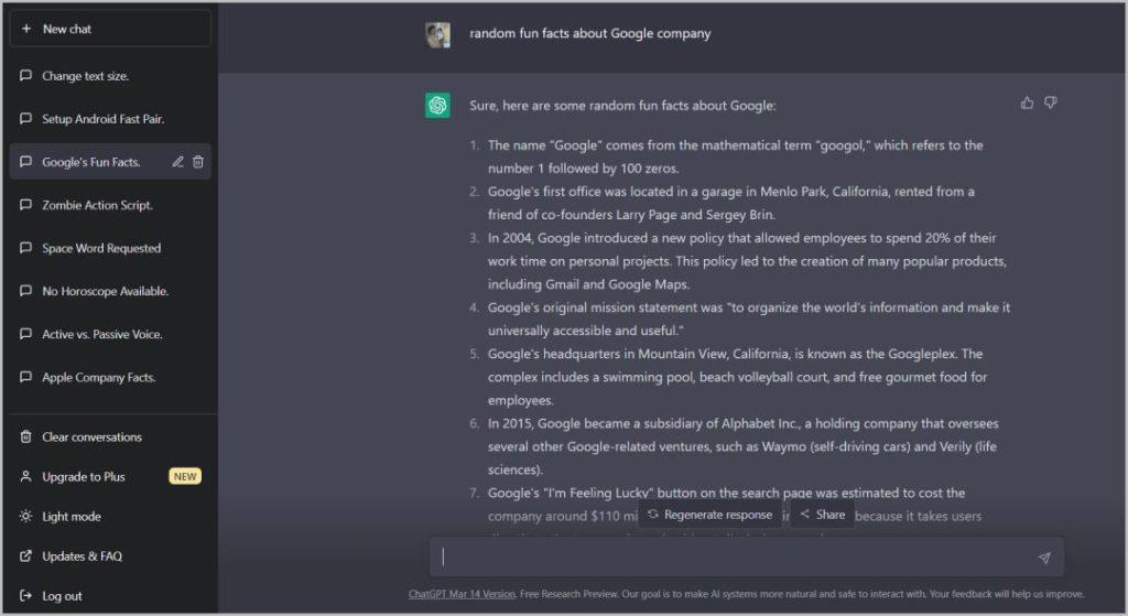 ChatGPT が Bing Chat よりも優れたことができる 8 つのこと