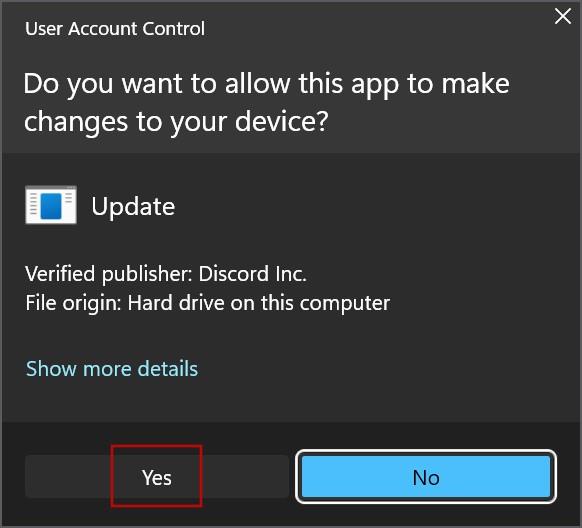 Windows 11でのDiscordの「ルートなし」エラーに対する11の修正