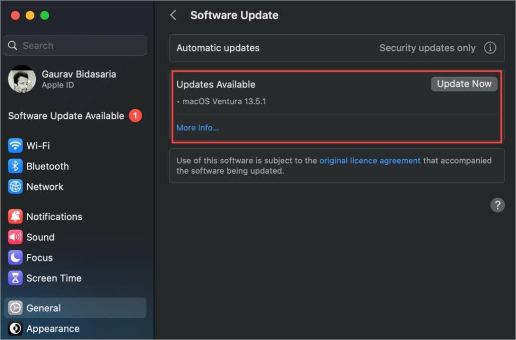 MacBook の仕様と OS バージョンを確認する方法