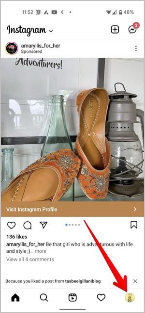 Instagramプロフィールリンクをコピーして共有する方法