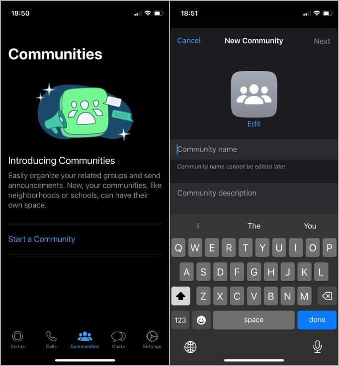 WhatsApp グループとコミュニティ: それぞれの違い