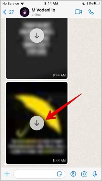 WhatsAppから複数の写真やビデオをダウンロードする方法