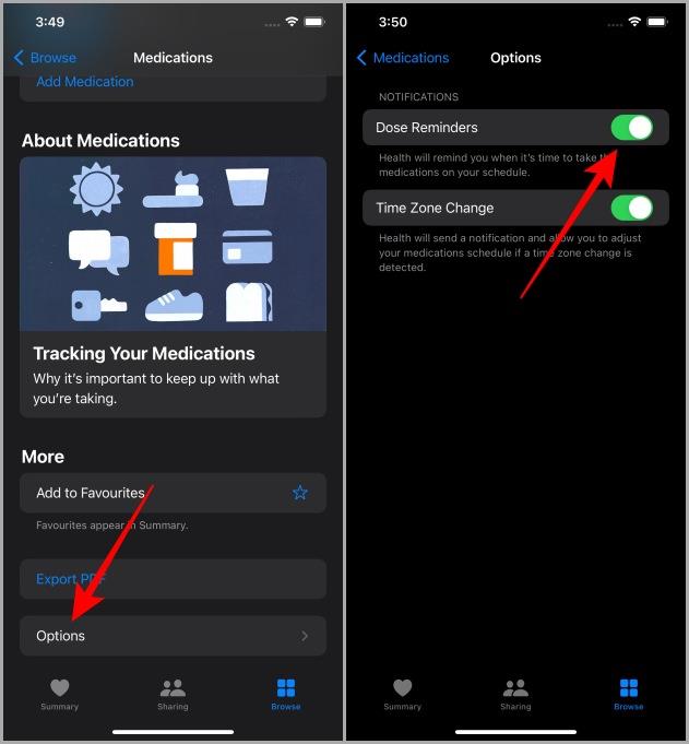 Apple Health Appに薬を追加してリマインダーを設定する方法