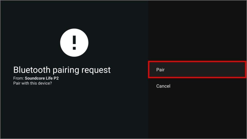 Bluetooth オーディオ デバイスを Google TV に接続する方法