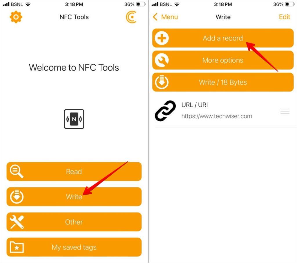 iPhone と Android で NFC タグをプログラムする方法