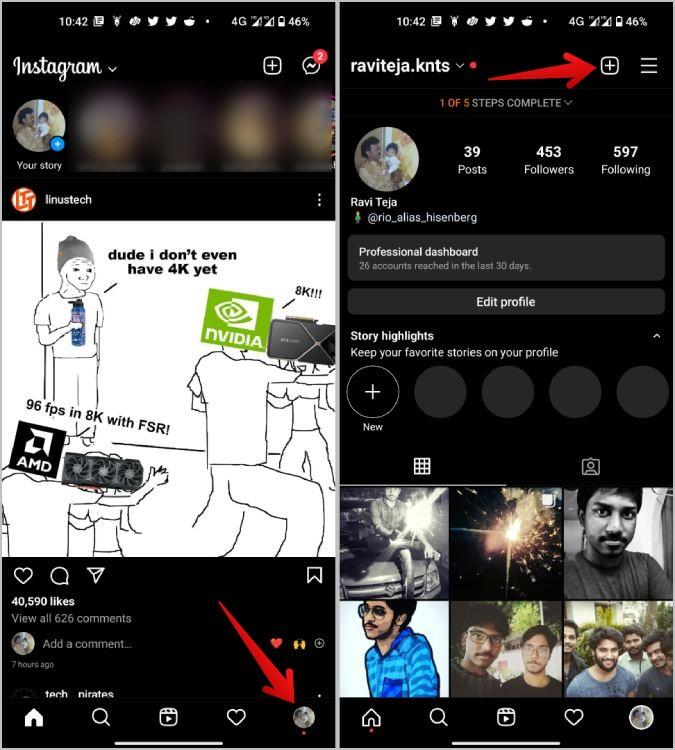 Instagramの投稿やストーリーにリマインダーを追加する方法