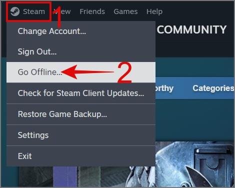 Steam ゲームの古いバージョンをダウンロードする方法