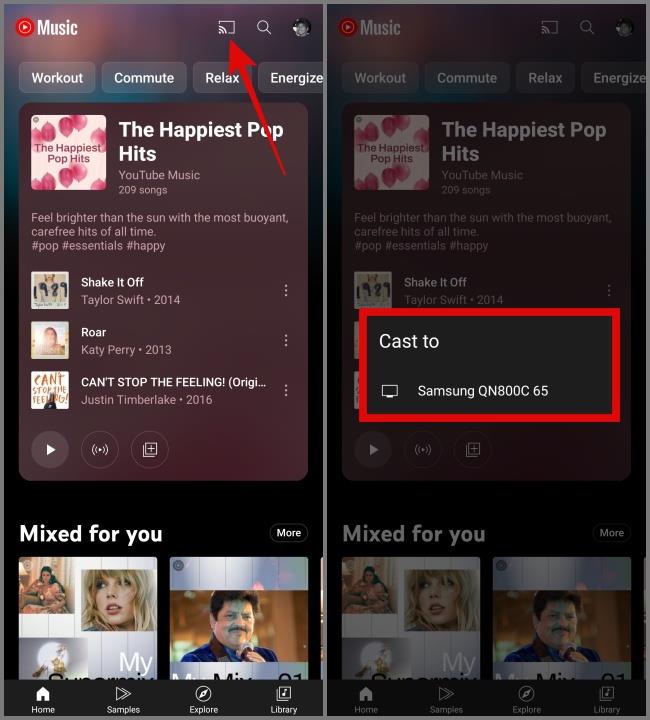 YouTube Music の記号とアイコンの意味