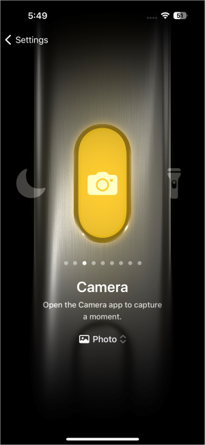 iPhoneのアクションボタンを設定して使用する方法