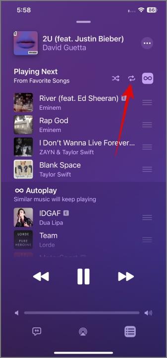 Apple Music のアイコンと記号の意味