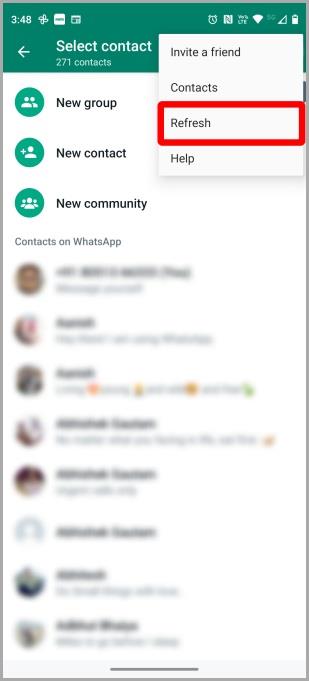 Whatsappのステータスが表示されない問題を修正する9つの方法