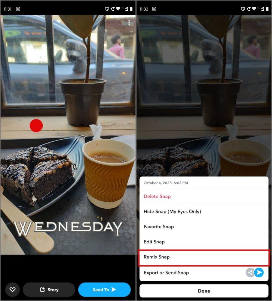 Snapchat でスナップをリミックスする 4 つの方法