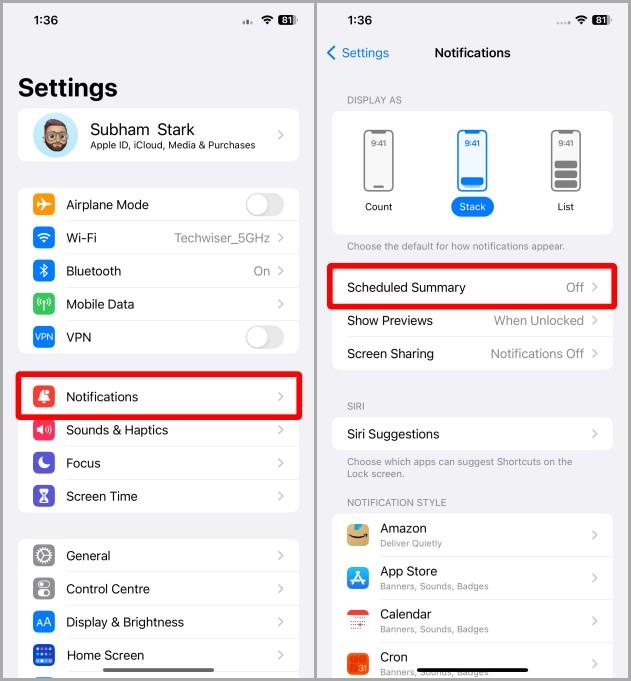 iPhoneのスケジュール概要とその使い方