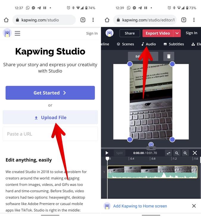 Instagram のリールに音楽やオーディオを追加する 7 つの最良の方法