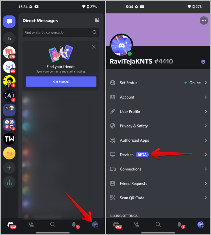 自分の Discord アカウントがログインしている場所を確認する方法