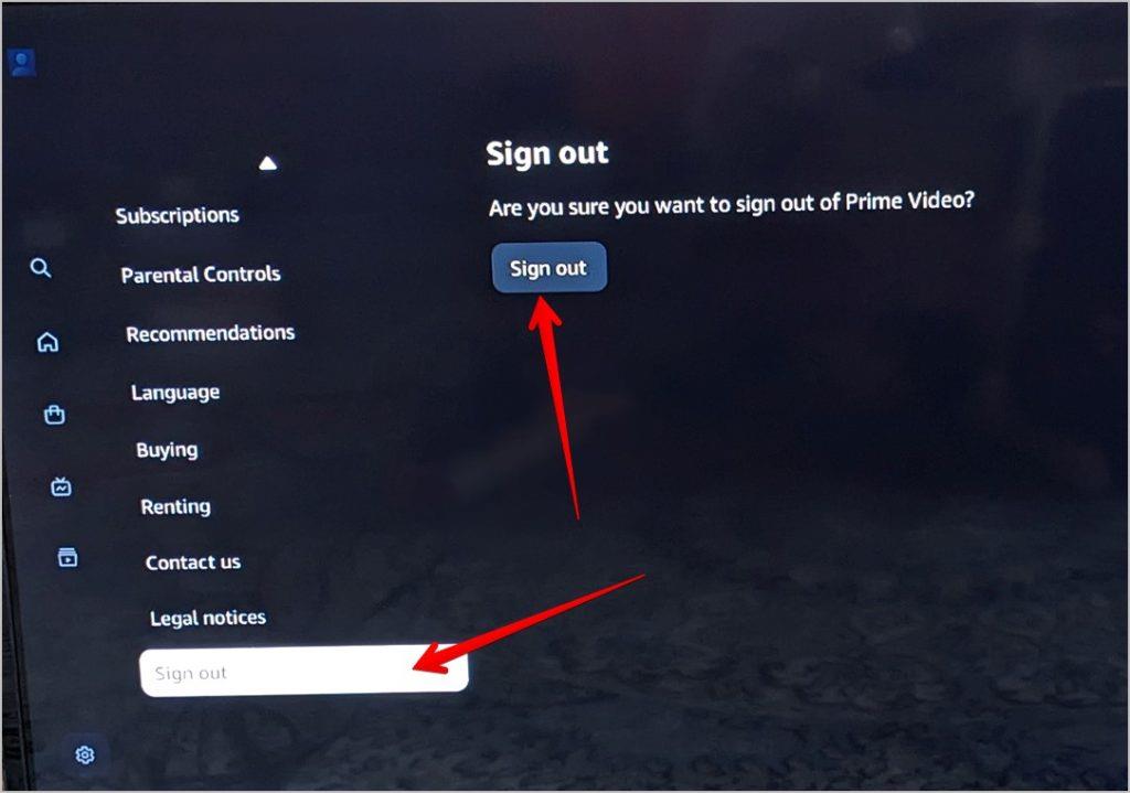 テレビ、Firestick、電話、またはリモートで Amazon Prime Video からサインアウトする方法