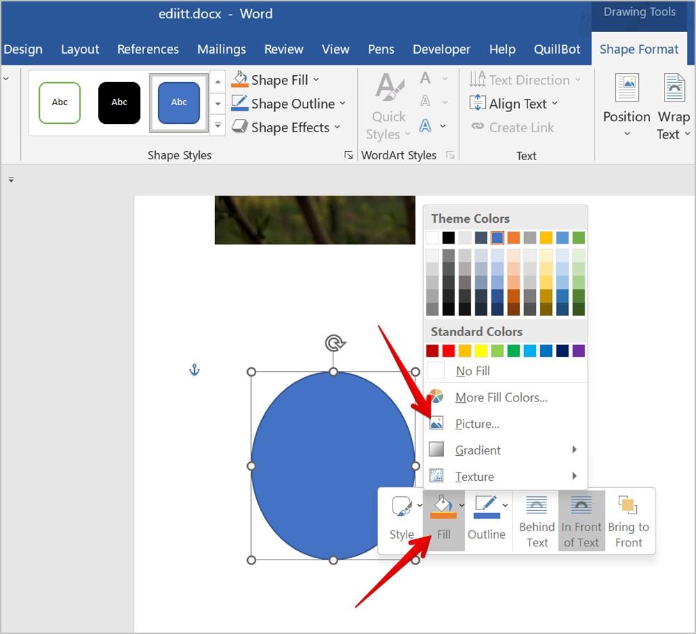 Word 文書で画像をトリミングする 7 つの最良の方法 (円のトリミングを含む)