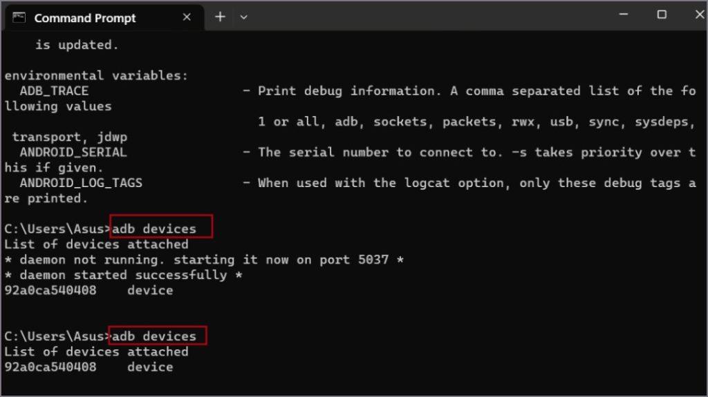 UAD を使用して root なしの Android でブロートウェアを削除する方法