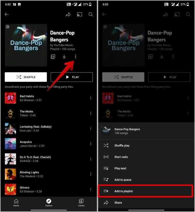 YouTube Music でプレイリストを作成して保存する 4 つの方法