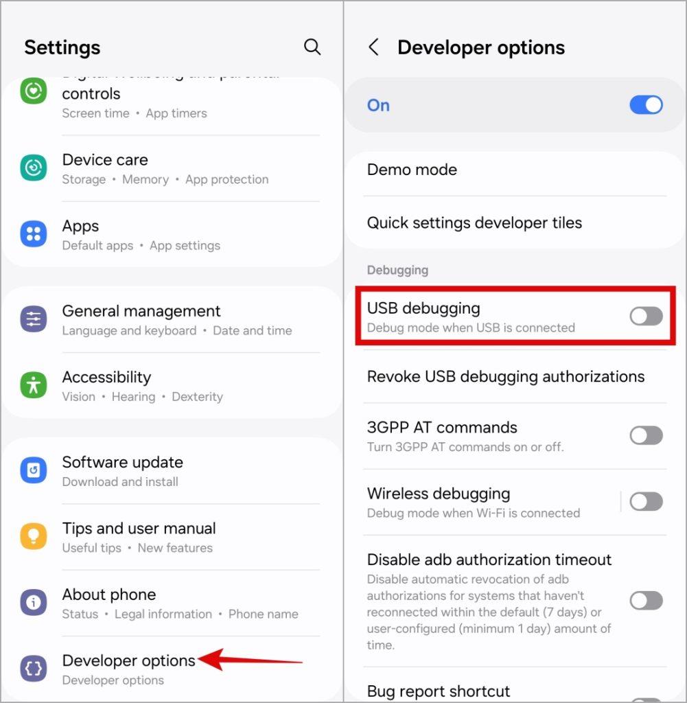 Samsung Galaxy Phone の USB コネクタの接続または切断の通知に関する 7 つの修正