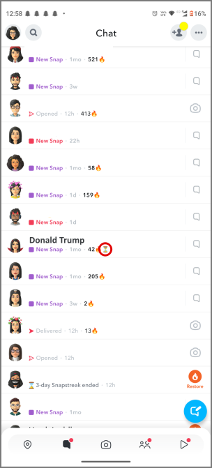 Snapchat からログアウトするとどうなるか