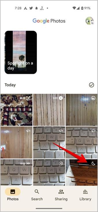 Google フォトのさまざまな記号やアイコンの意味