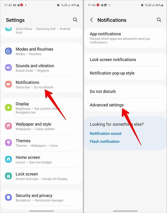 Samsung Galaxy 携帯電話で古い通知を表示する 2 つの方法